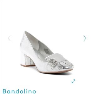 Brand New Bandolino Silver Shoes